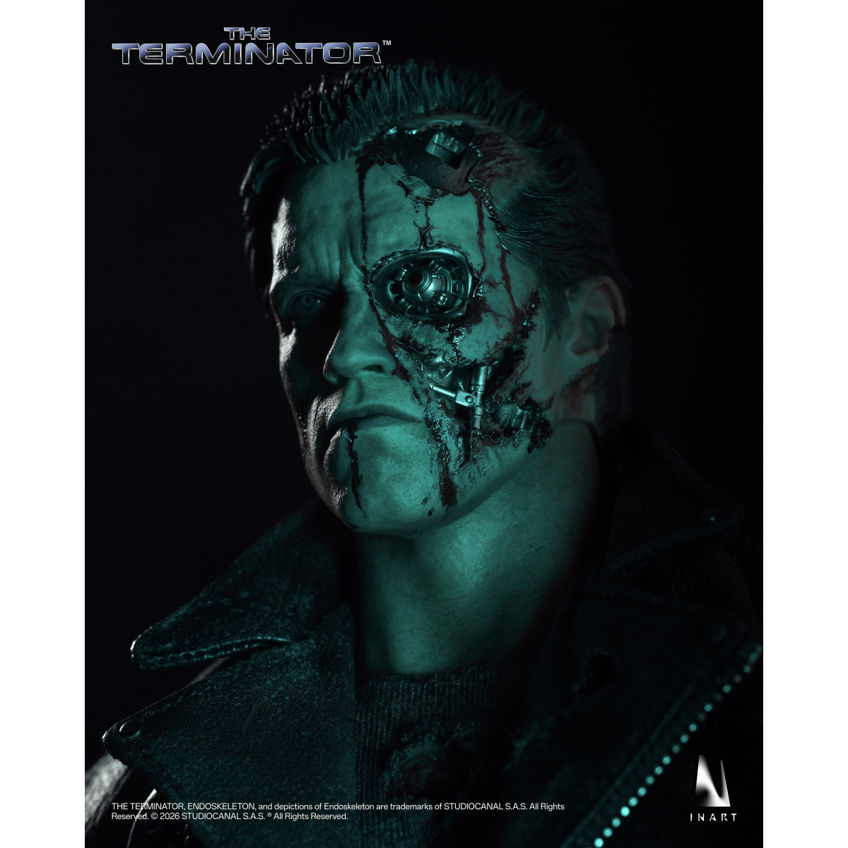 INART - Figura da collezione T-800 in scala 1/6 (2 corpi) - La Terminator