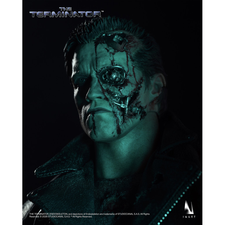 INART - Figura da collezione T-800 in scala 1/6 (2 corpi) - La Terminator