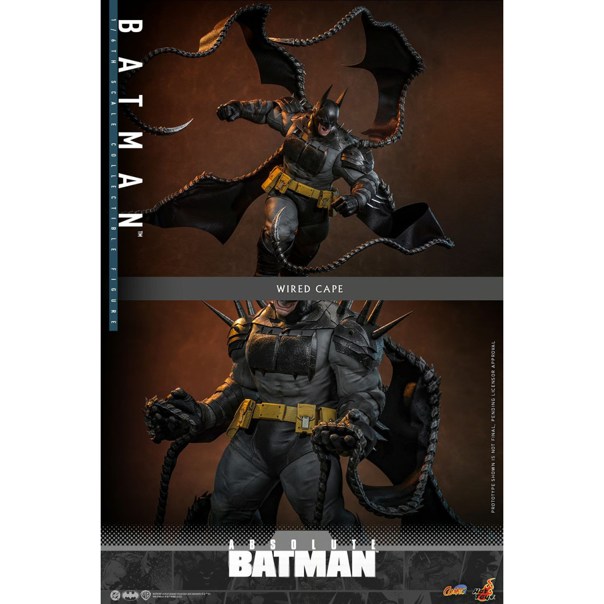 Hot Toys DC Comics - Batman Assoluto Comic Masterpiece 1/6