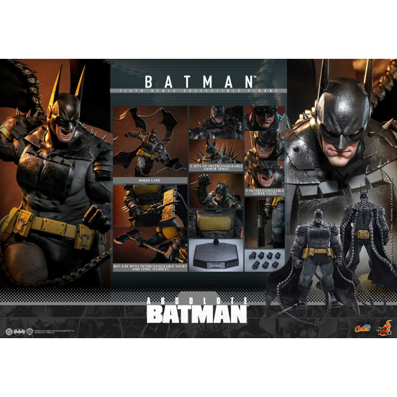 Hot Toys DC Comics - Batman Assoluto Comic Masterpiece 1/6