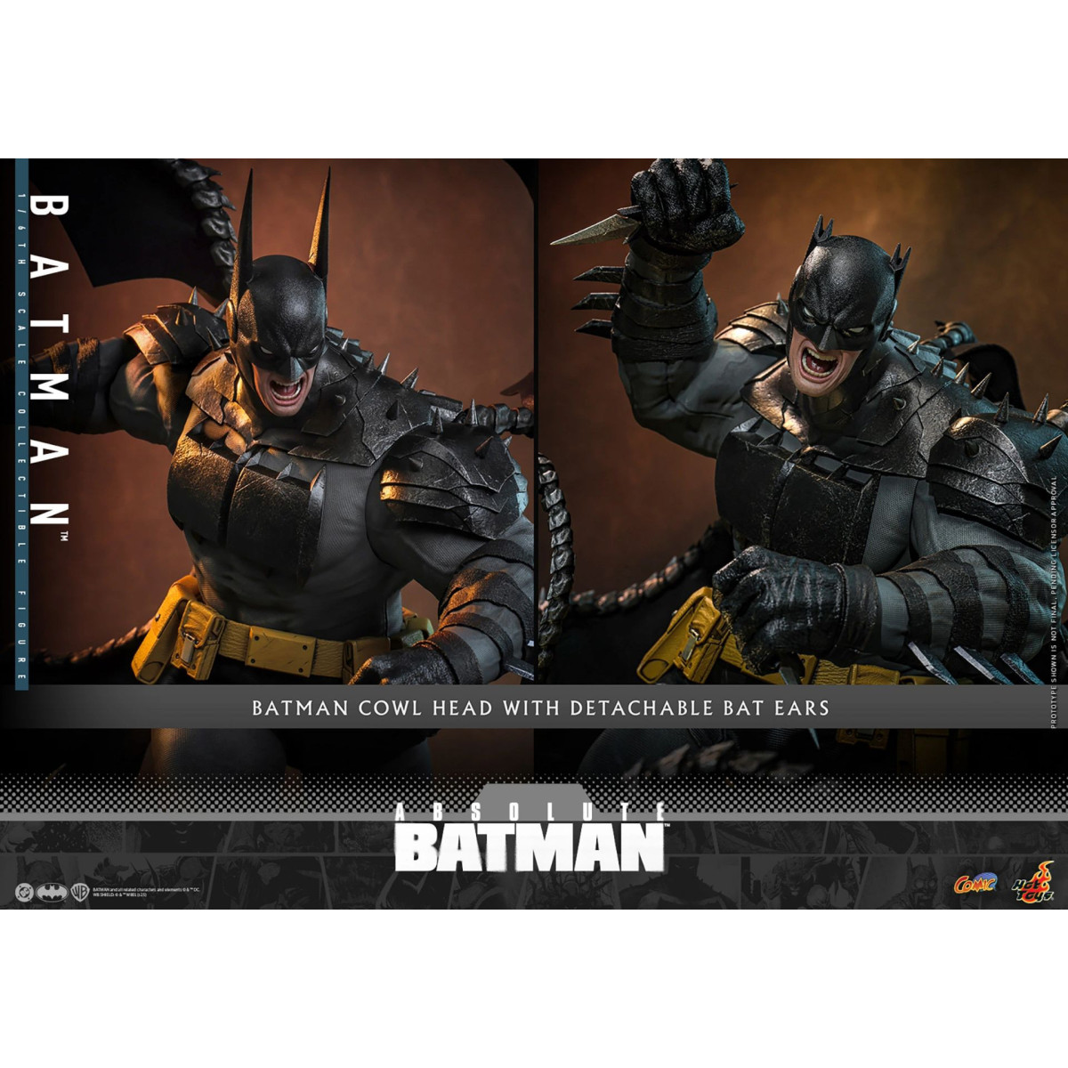Hot Toys DC Comics - Batman Assoluto Comic Masterpiece 1/6
