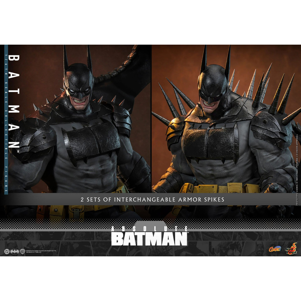 Hot Toys DC Comics - Batman Assoluto Comic Masterpiece 1/6