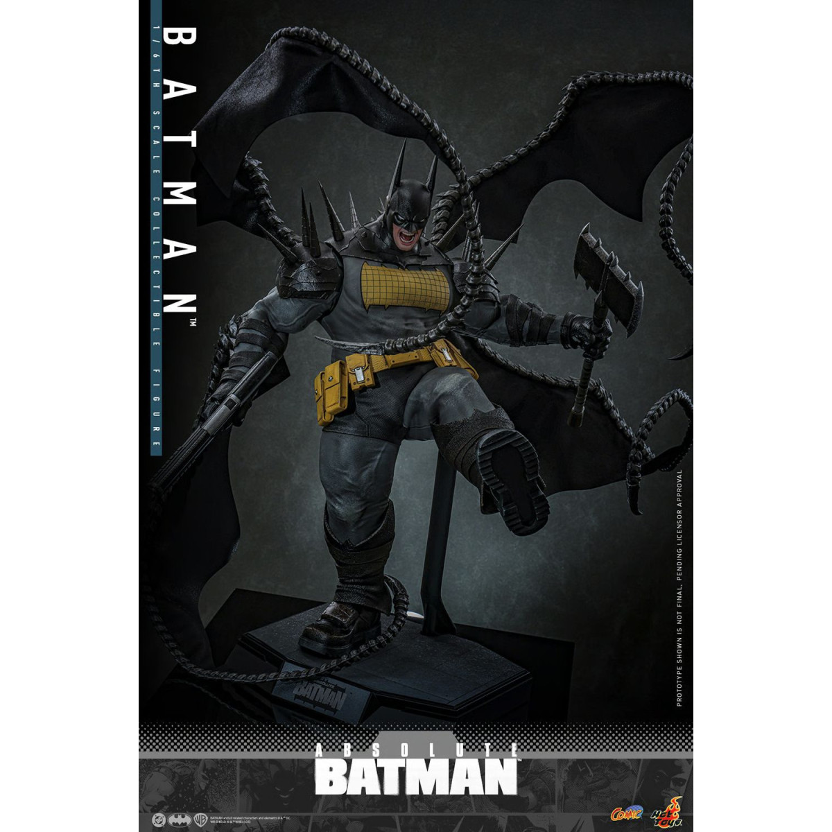 Hot Toys DC Comics - Batman Assoluto Comic Masterpiece 1/6