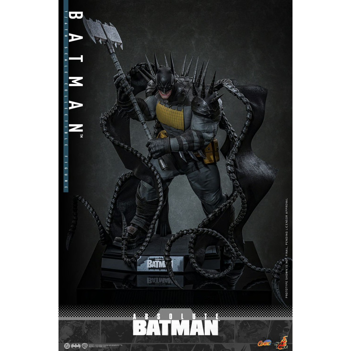 Hot Toys DC Comics - Batman Assoluto Comic Masterpiece 1/6