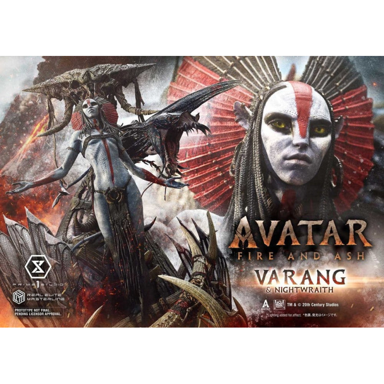 Prime 1 Studio - Avatar: Fire & Ash - Varang & Nightwraith Versione Bonus - Real Elite Masterline Series 1/4