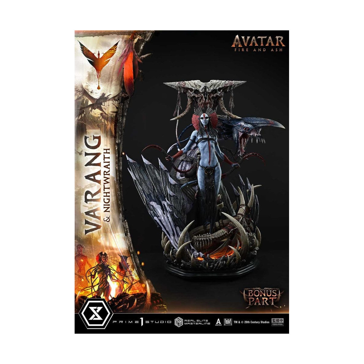 Prime 1 Studio - Avatar: Fire & Ash - Varang & Nightwraith Versione Bonus - Real Elite Masterline Series 1/4