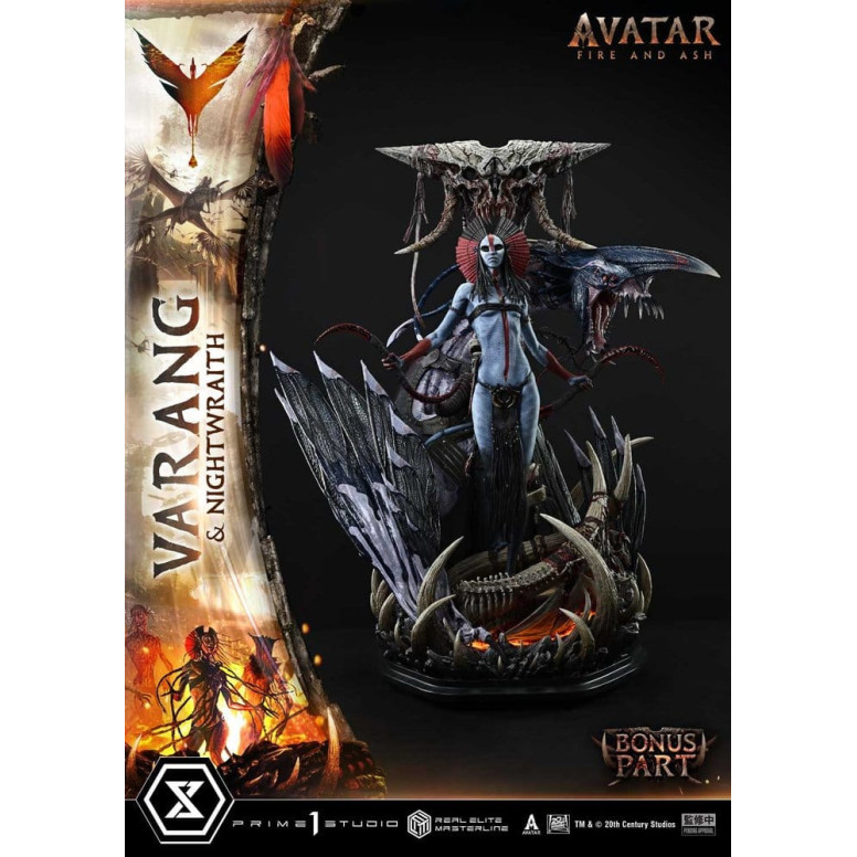 Prime 1 Studio - Avatar: Fire & Ash - Varang & Nightwraith Versione Bonus - Real Elite Masterline Series 1/4