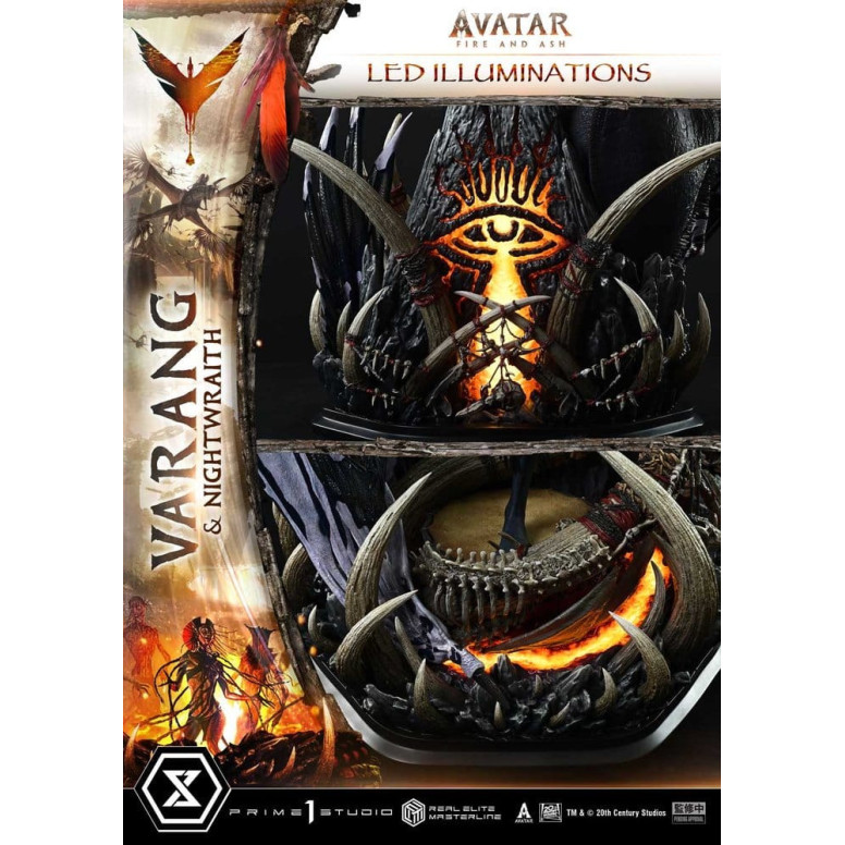 Prime 1 Studio - Avatar: Fire & Ash - Varang & Nightwraith Versione Bonus - Real Elite Masterline Series 1/4
