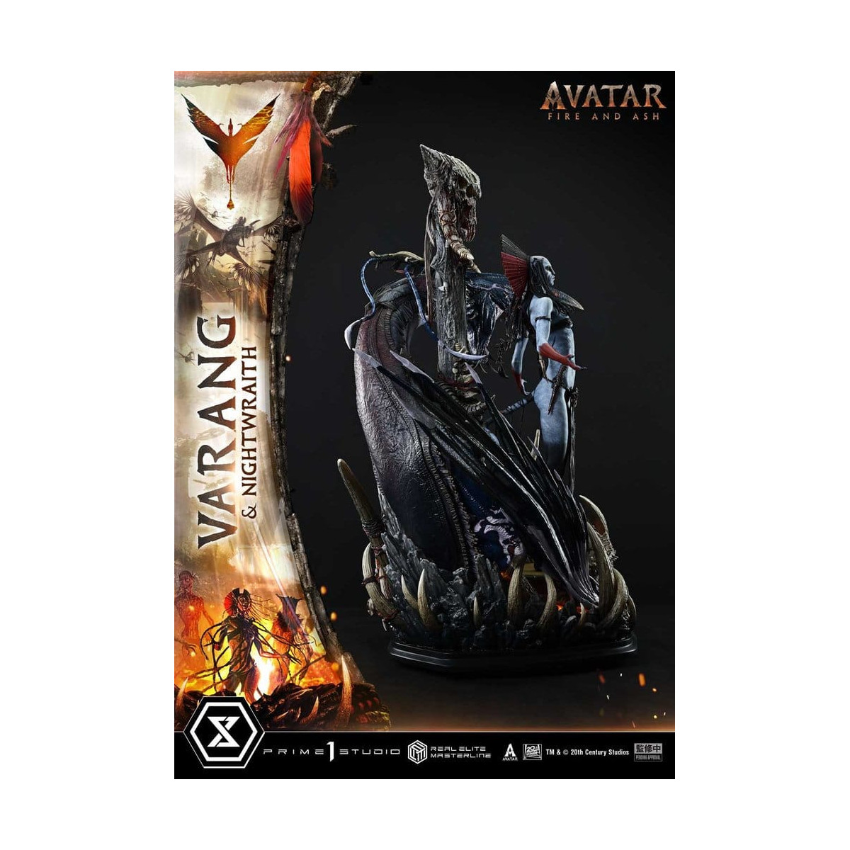 Prime 1 Studio - Avatar: Fire & Ash - Varang & Nightwraith Versione Bonus - Real Elite Masterline Series 1/4