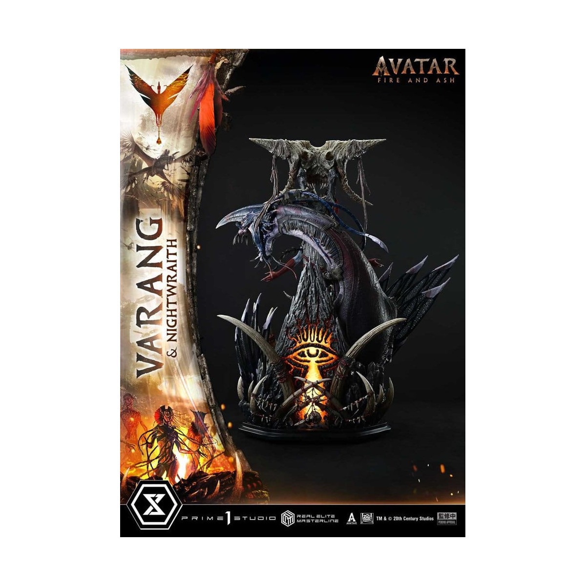 Prime 1 Studio - Avatar: Fire & Ash - Varang & Nightwraith Versione Bonus - Real Elite Masterline Series 1/4