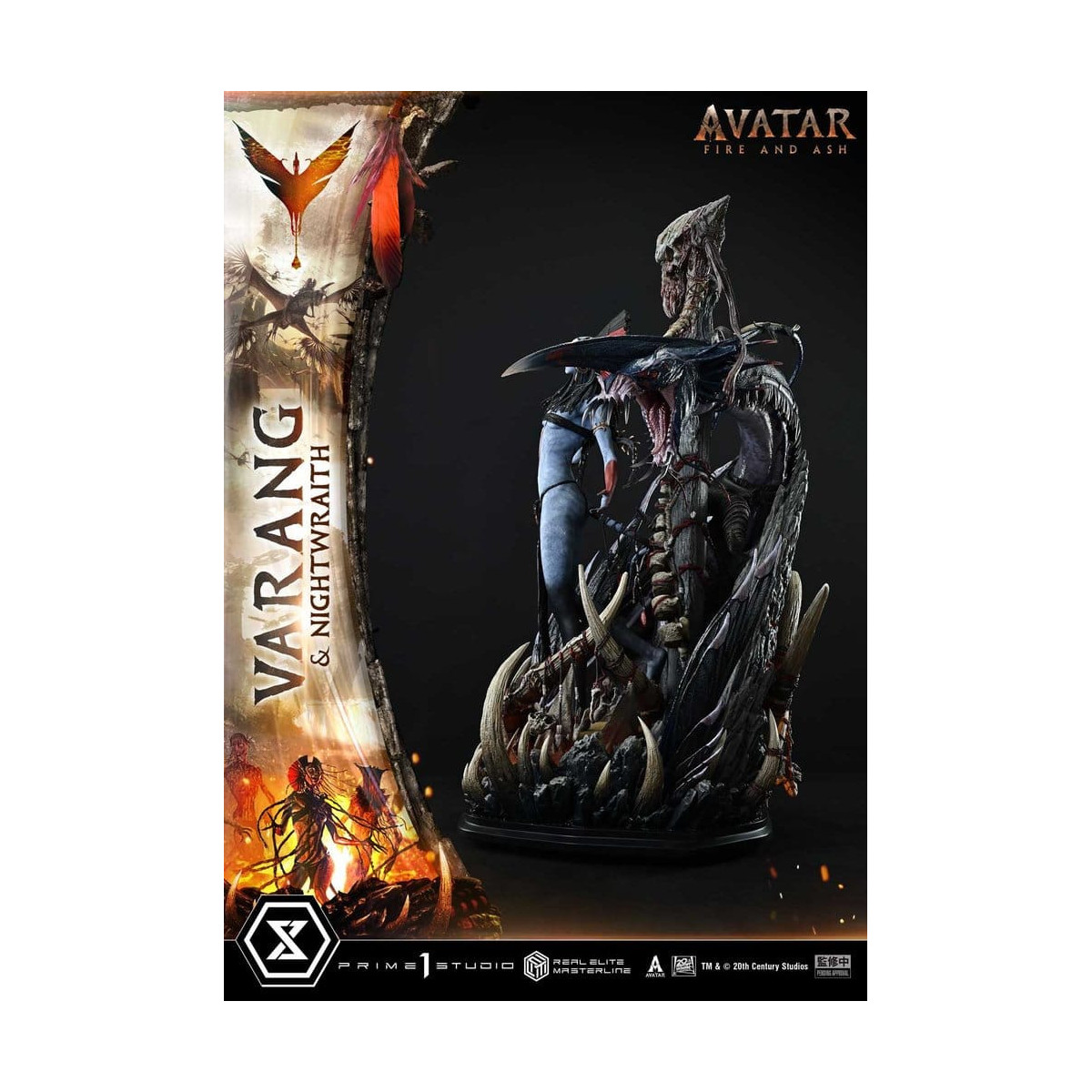 Prime 1 Studio - Avatar: Fire & Ash - Varang & Nightwraith Versione Bonus - Real Elite Masterline Series 1/4