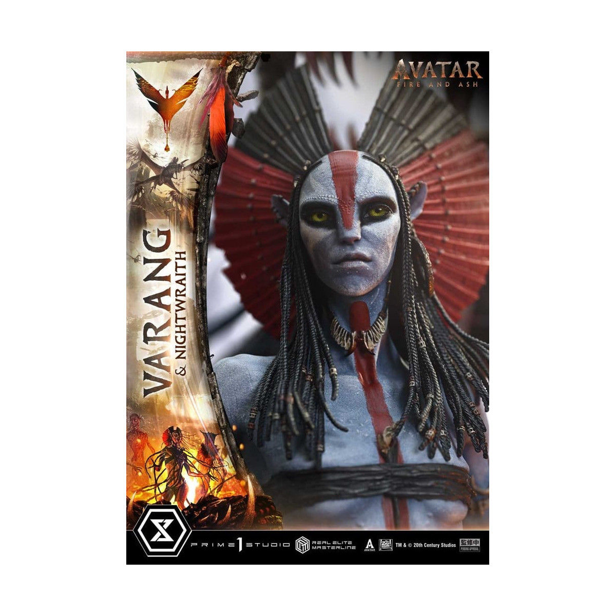 Prime 1 Studio - Avatar: Fire & Ash - Varang & Nightwraith Versione Bonus - Real Elite Masterline Series 1/4