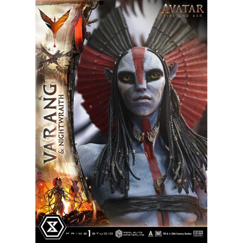 Prime 1 Studio - Avatar: Fire & Ash - Varang & Nightwraith Versione Bonus - Real Elite Masterline Series 1/4