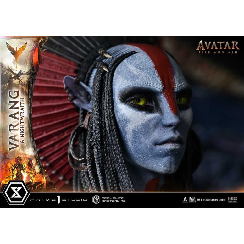 Prime 1 Studio - Avatar: Fire & Ash - Varang & Nightwraith Versione Bonus - Real Elite Masterline Series 1/4