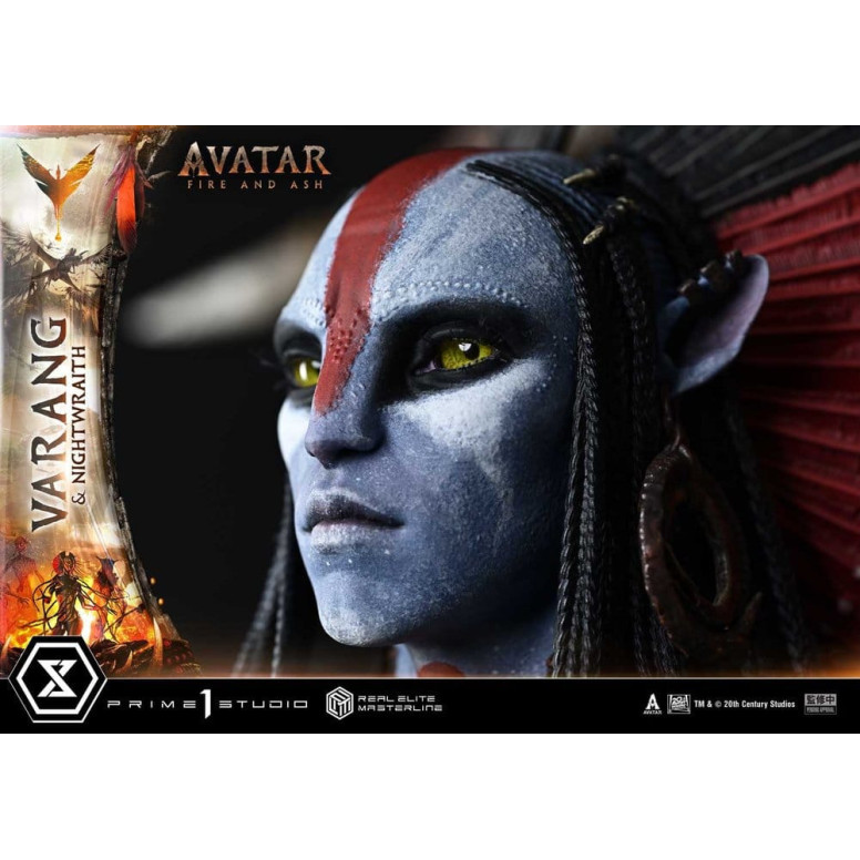 Prime 1 Studio - Avatar: Fire & Ash - Varang & Nightwraith Versione Bonus - Real Elite Masterline Series 1/4