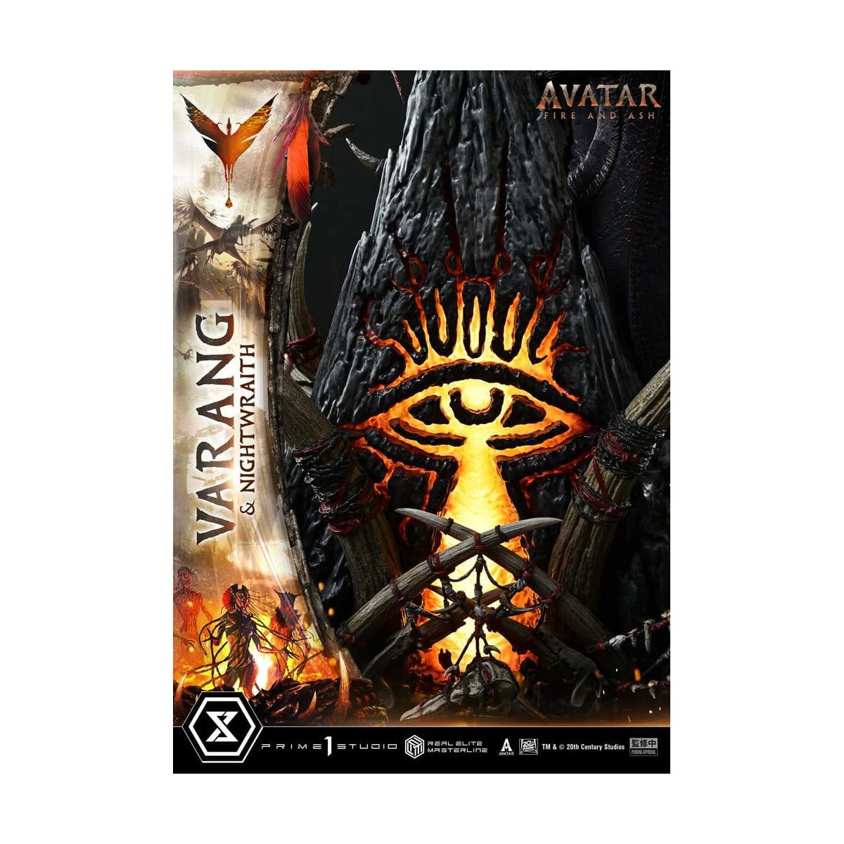 Prime 1 Studio - Avatar: Fire & Ash - Varang & Nightwraith Versione Bonus - Real Elite Masterline Series 1/4