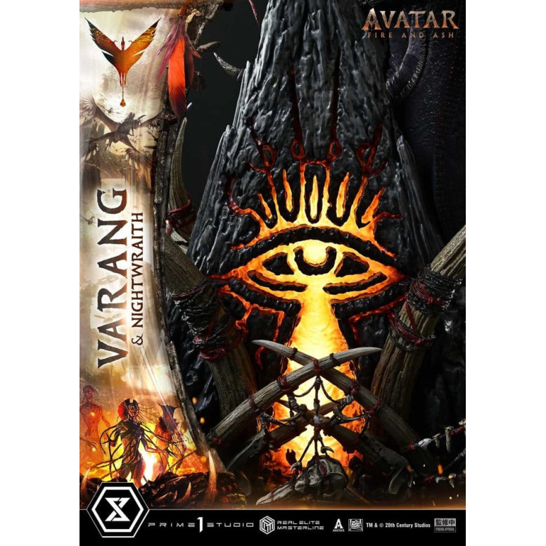 Prime 1 Studio - Avatar: Fire & Ash - Varang & Nightwraith Versione Bonus - Real Elite Masterline Series 1/4