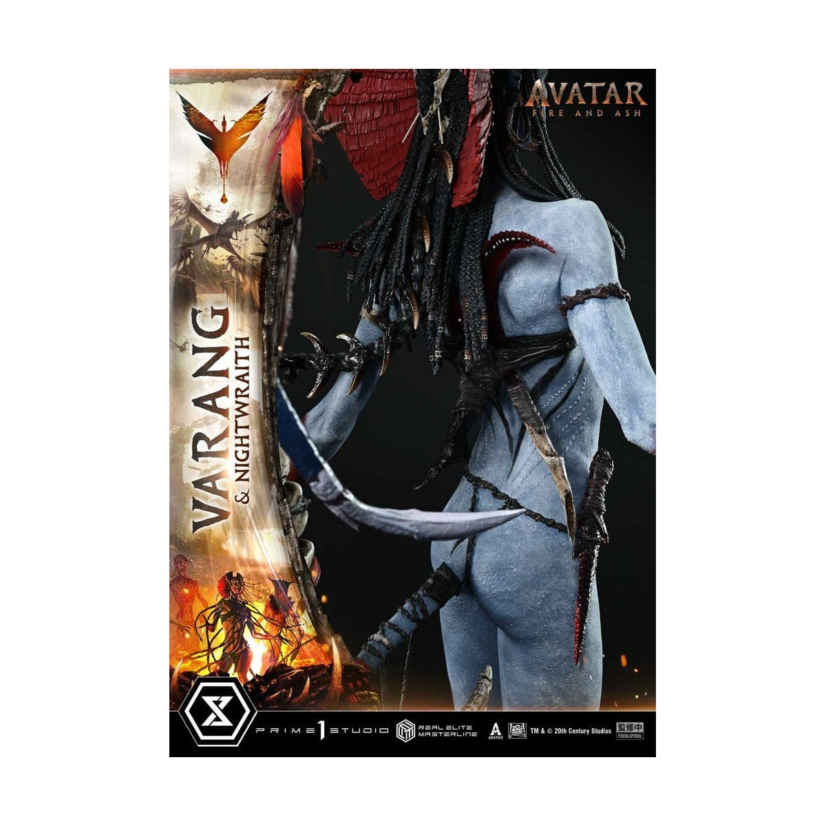 Prime 1 Studio - Avatar: Fire & Ash - Varang & Nightwraith Versione Bonus - Real Elite Masterline Series 1/4