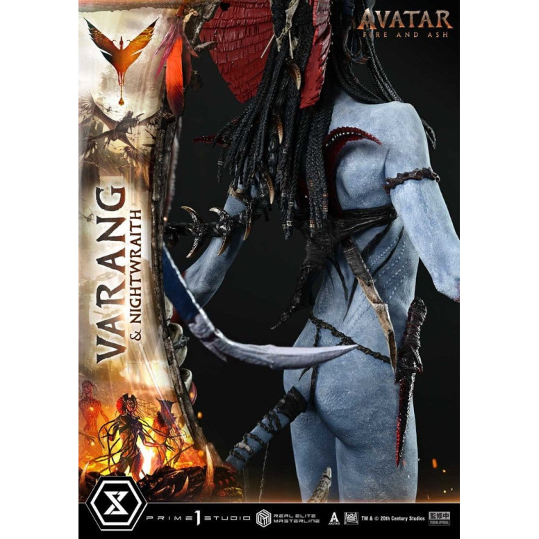 Prime 1 Studio - Avatar: Fire & Ash - Varang & Nightwraith Versione Bonus - Real Elite Masterline Series 1/4