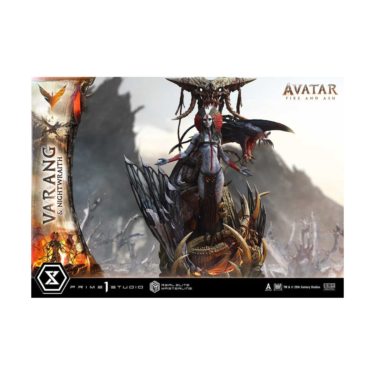 Prime 1 Studio - Avatar: Fire & Ash - Varang & Nightwraith Versione Bonus - Real Elite Masterline Series 1/4