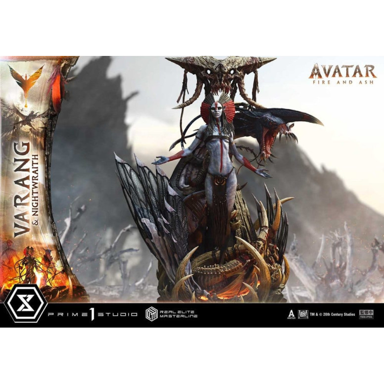 Prime 1 Studio - Avatar: Fire & Ash - Varang & Nightwraith Versione Bonus - Real Elite Masterline Series 1/4