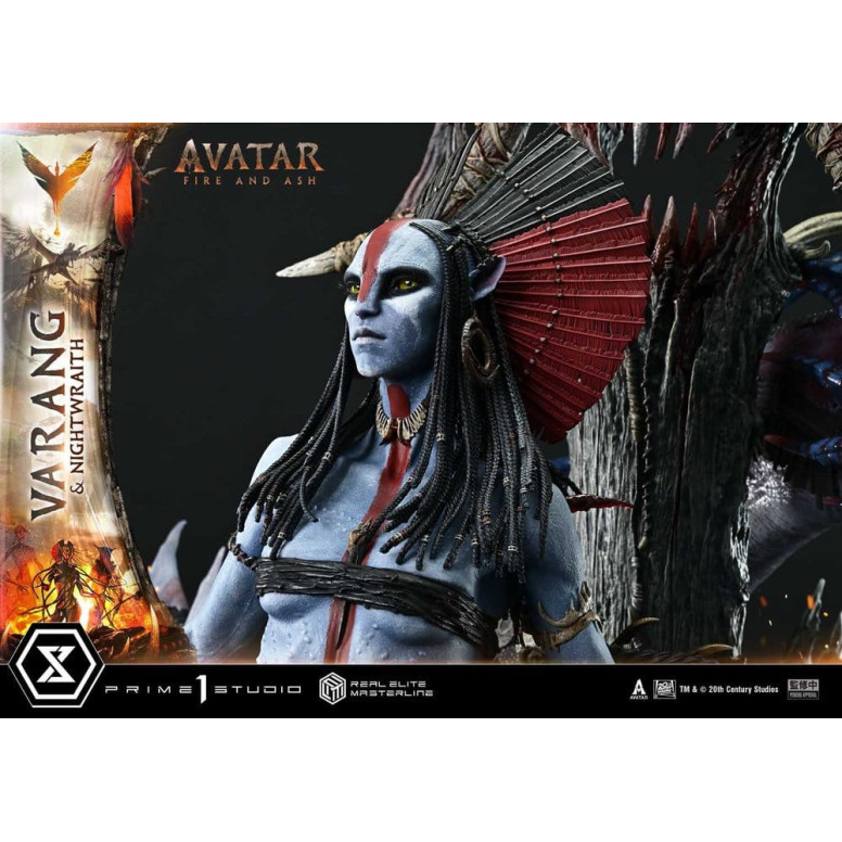Prime 1 Studio - Avatar: Fire & Ash - Varang & Nightwraith Versione Bonus - Real Elite Masterline Series 1/4