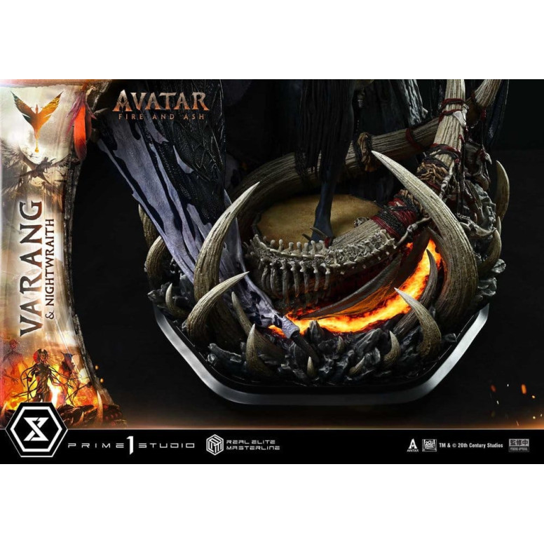 Prime 1 Studio - Avatar: Fire & Ash - Varang & Nightwraith Versione Bonus - Real Elite Masterline Series 1/4