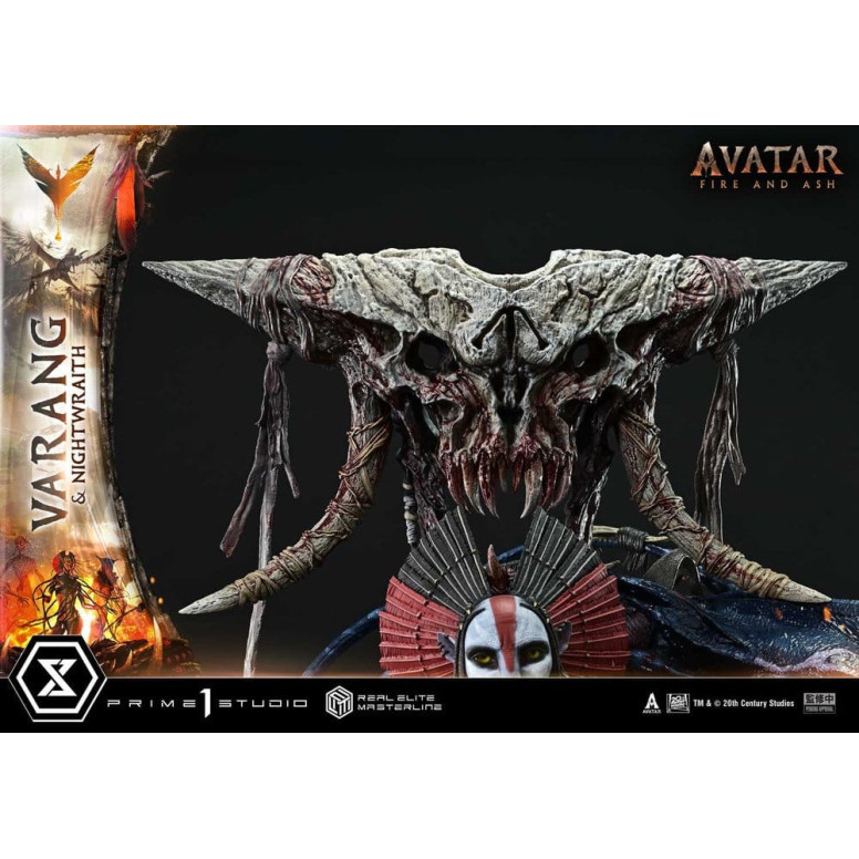 Prime 1 Studio - Avatar: Fire & Ash - Varang & Nightwraith Versione Bonus - Real Elite Masterline Series 1/4