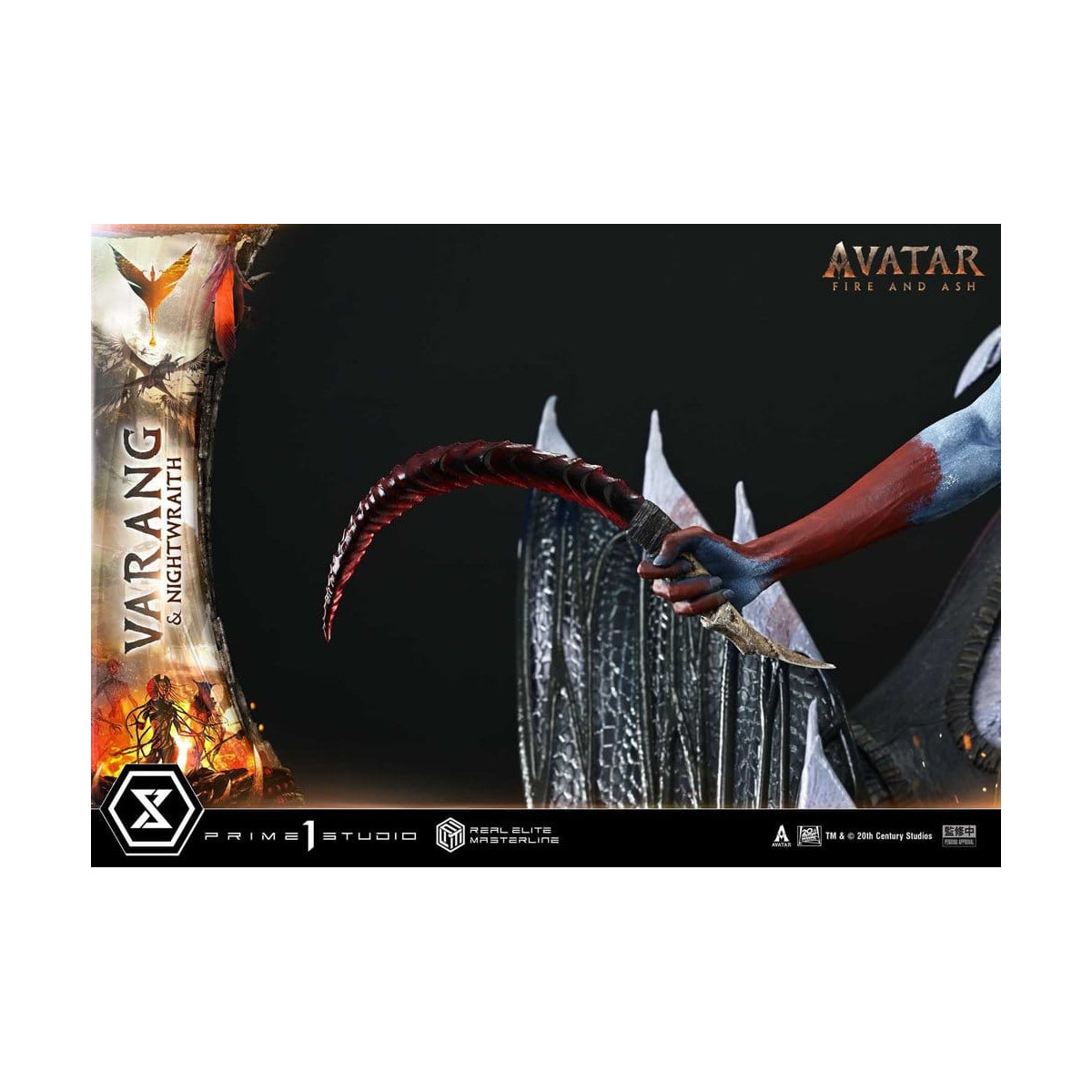 Prime 1 Studio - Avatar: Fire & Ash - Varang & Nightwraith Versione Bonus - Real Elite Masterline Series 1/4