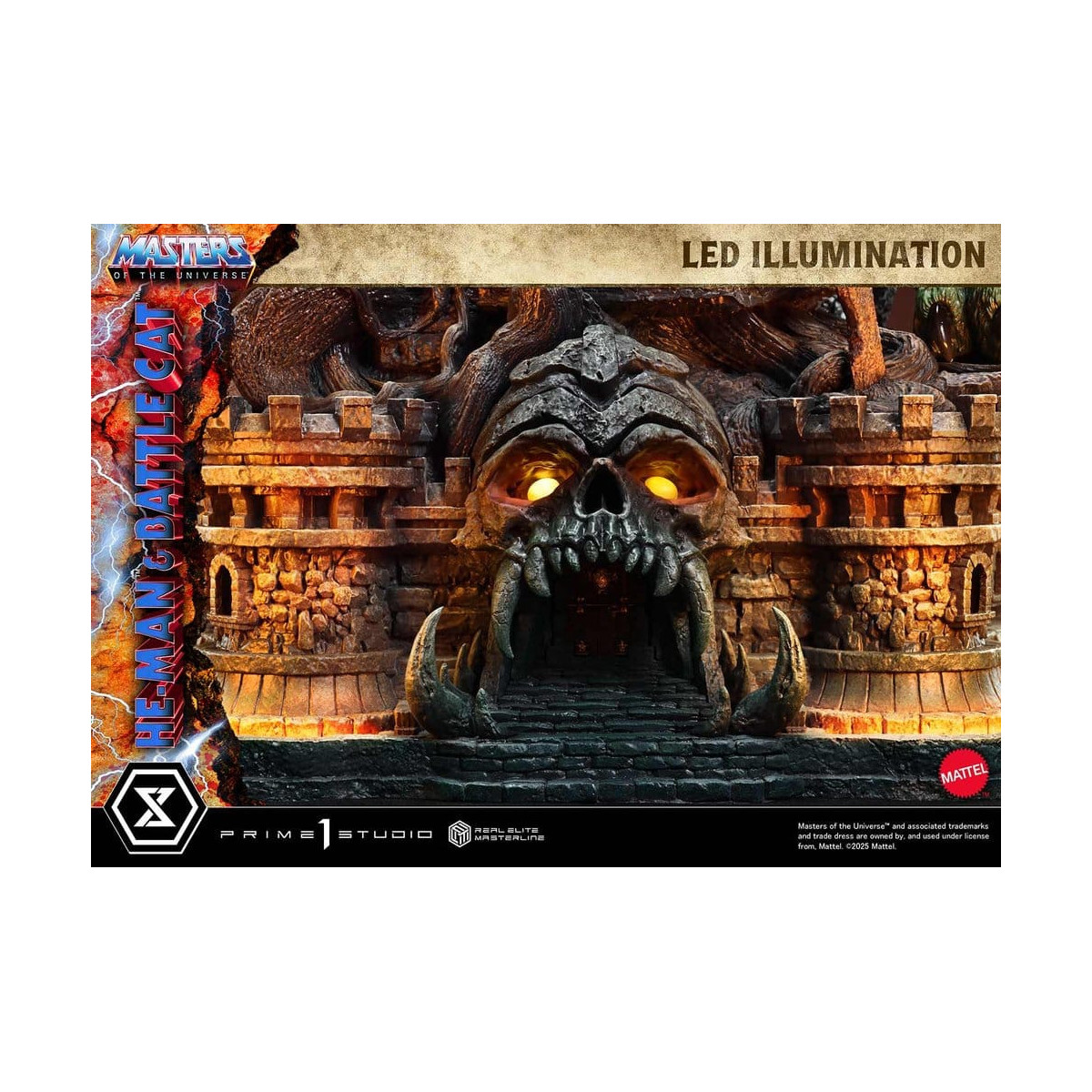 Prime 1 Studio - Masters of the Universe - He-Man & Battle Cat Ultimate Version - Real Elite Masterline Series 1/4