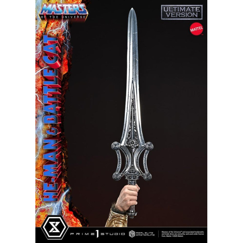 Prime 1 Studio - Masters of the Universe - He-Man & Battle Cat Ultimate Version - Real Elite Masterline Series 1/4