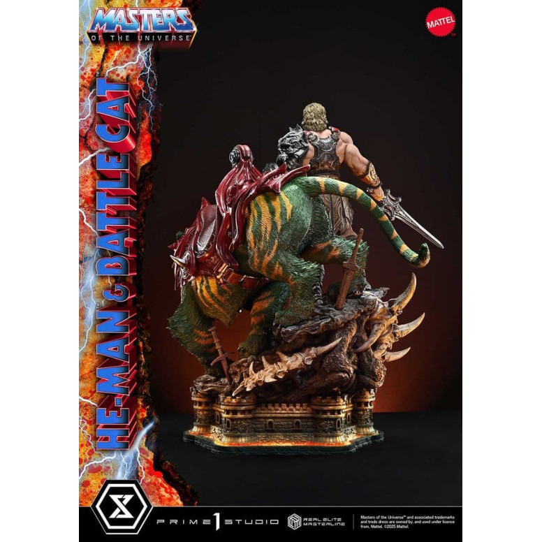 Prime 1 Studio - Masters of the Universe - He-Man & Battle Cat - Real Elite Masterline Series 1/4