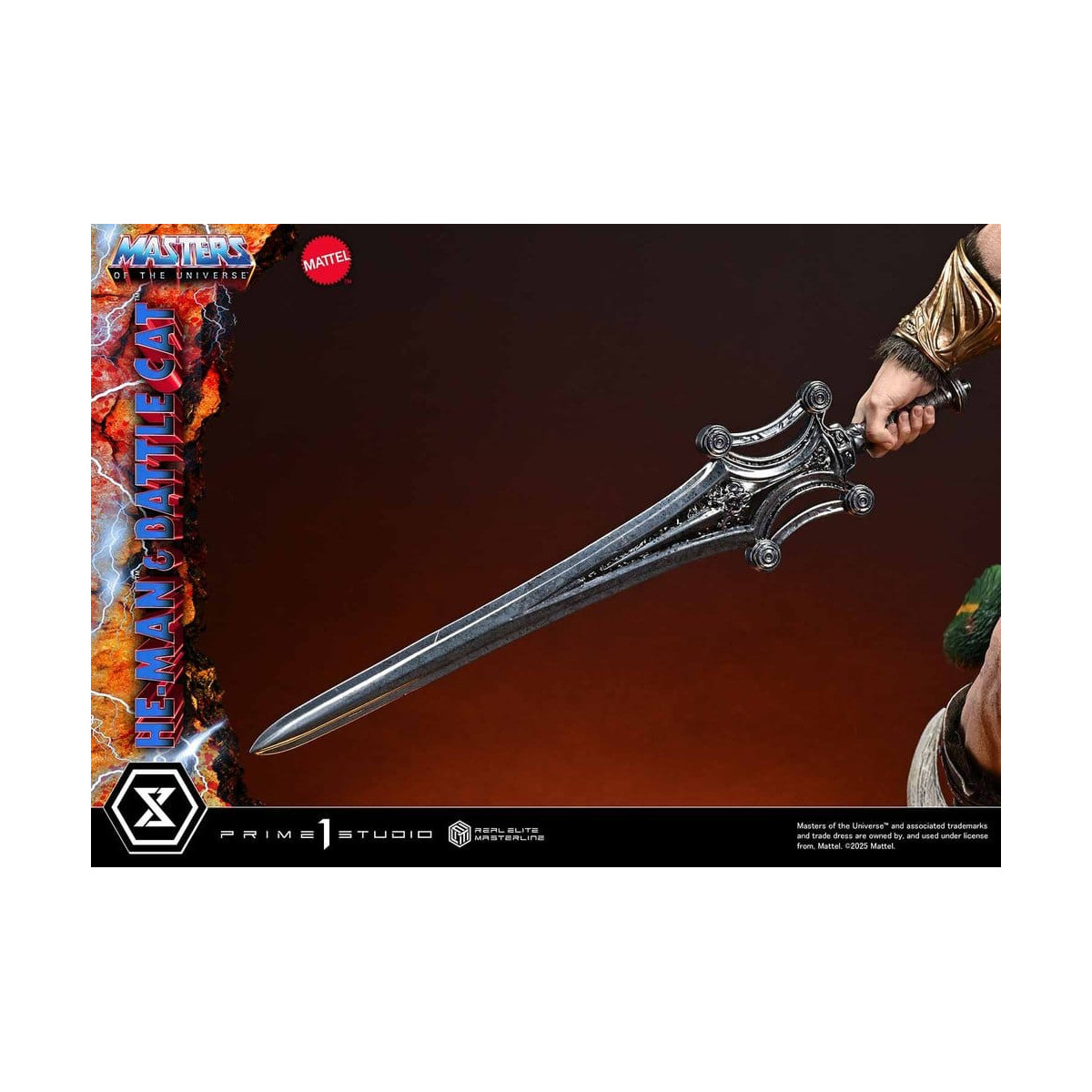 Prime 1 Studio - Masters of the Universe - He-Man & Battle Cat - Real Elite Masterline Series 1/4