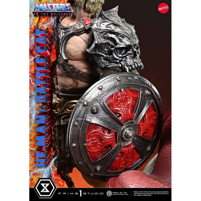 Prime 1 Studio - Masters of the Universe - He-Man & Battle Cat - Real Elite Masterline Series 1/4