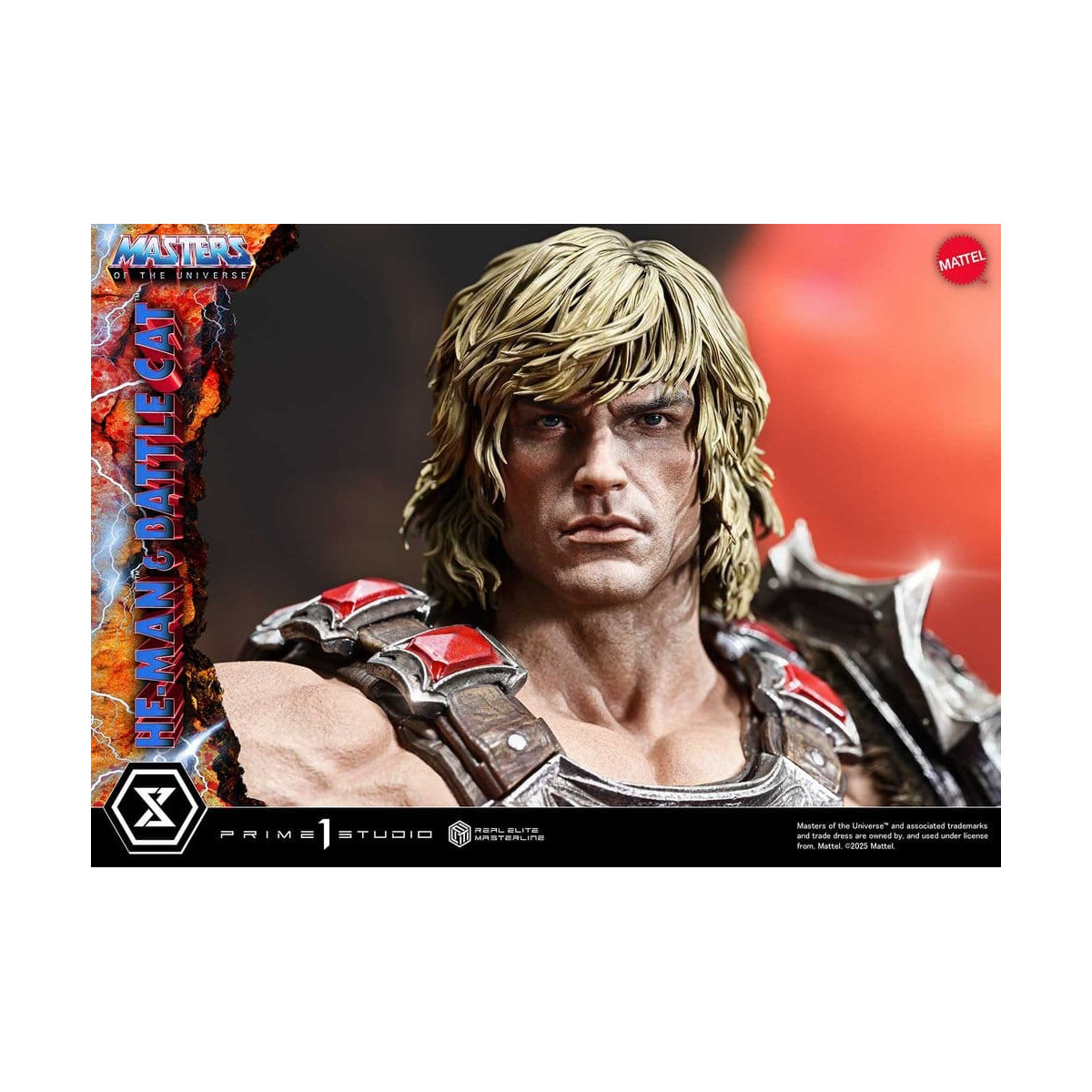 Prime 1 Studio - Masters of the Universe - He-Man & Battle Cat - Real Elite Masterline Series 1/4