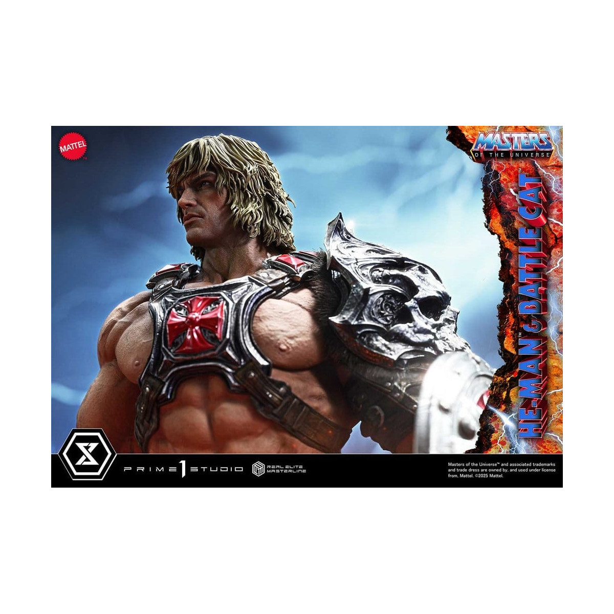 Prime 1 Studio - Masters of the Universe - He-Man & Battle Cat - Real Elite Masterline Series 1/4