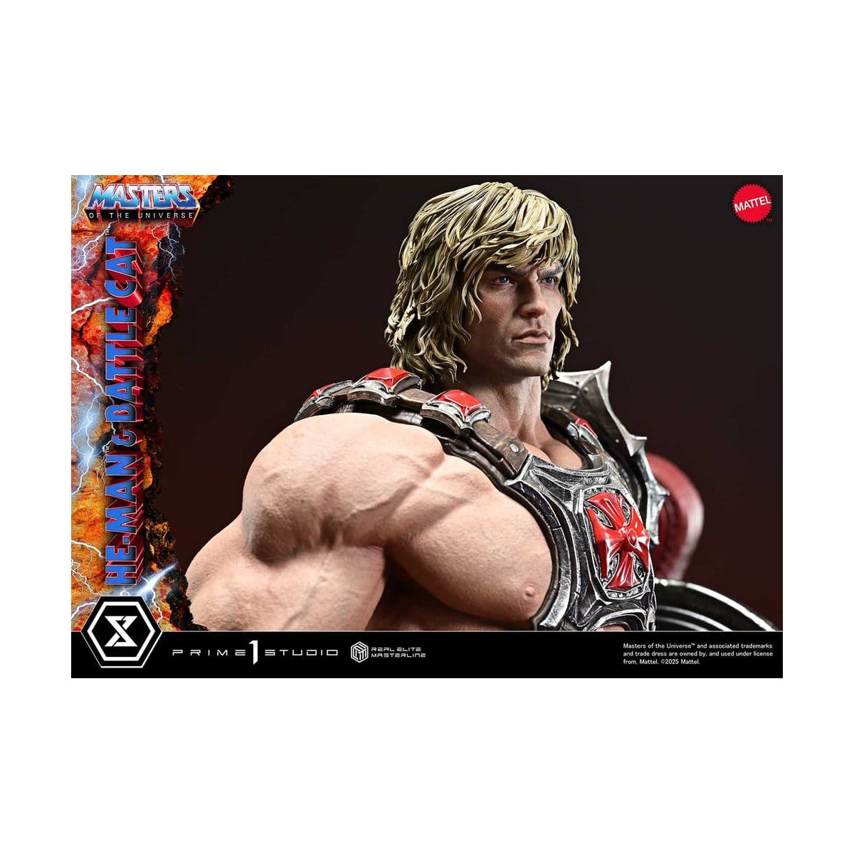 Prime 1 Studio - Masters of the Universe - He-Man & Battle Cat - Real Elite Masterline Series 1/4