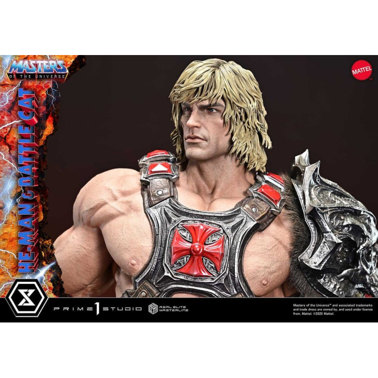 Prime 1 Studio - Masters of the Universe - He-Man & Battle Cat - Real Elite Masterline Series 1/4