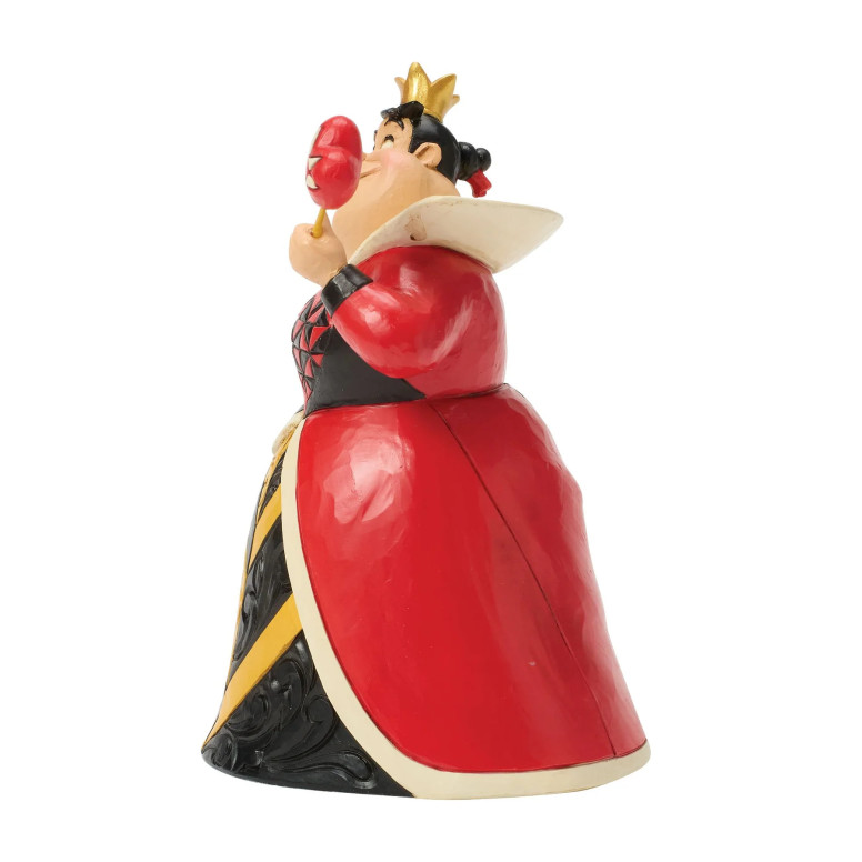 Enesco Disney Haute Couture - Reine de Coeurs - Regina di cuori - Alice nel Paese delle Meraviglie Figurina