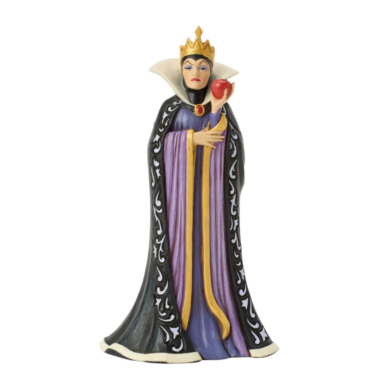 Enesco Disney - La regina Grimilde e la mela - Biancaneve e i 7 nani Tradizioni di Jim Shore -