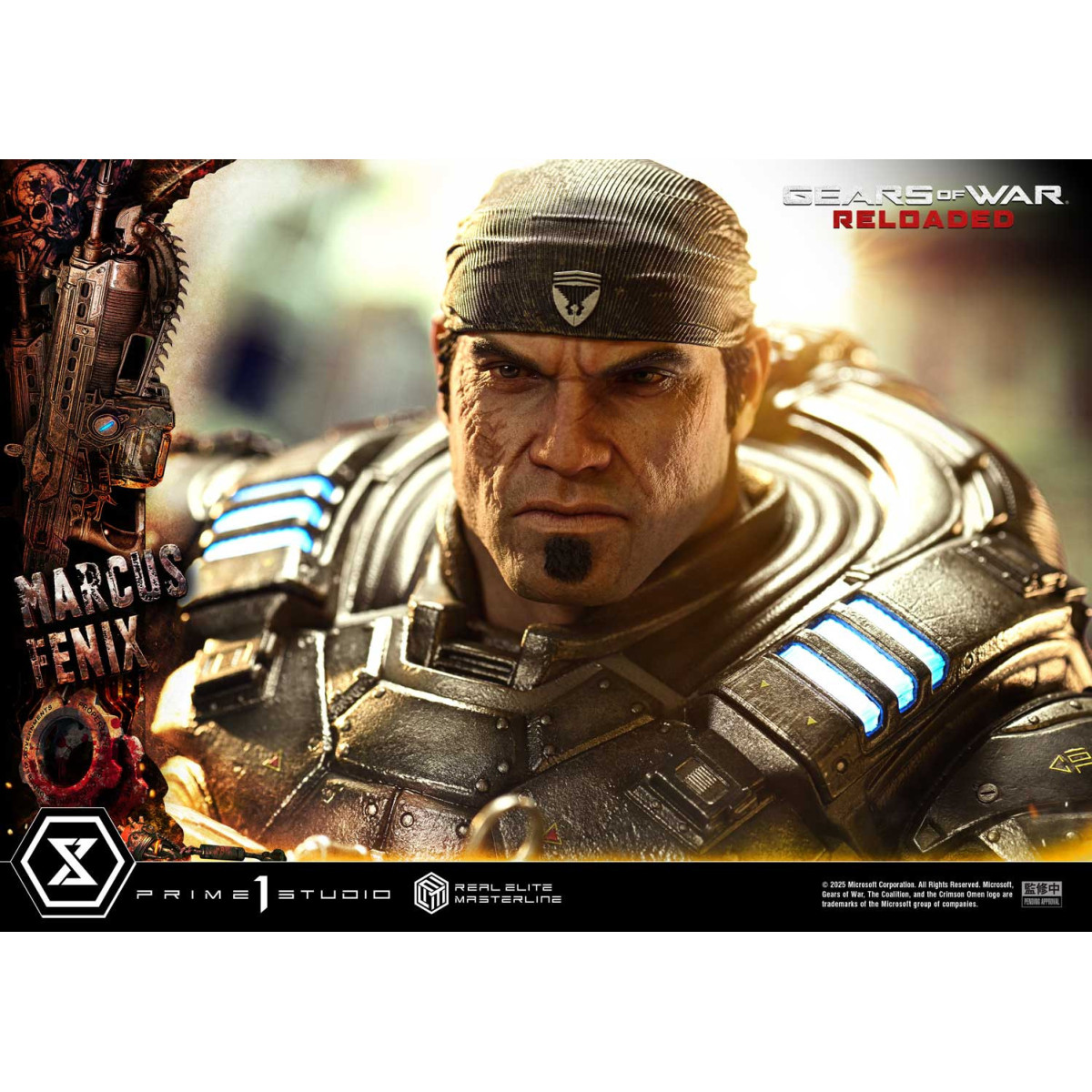 Prime 1 Studio - Gears of War Reloaded - Marcus Fenix - Real Elite Masterline Series 1/3