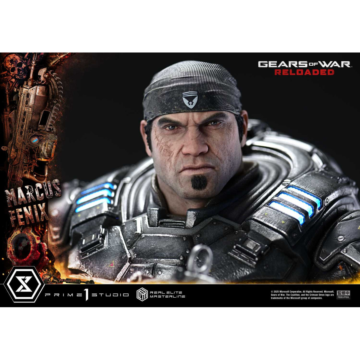 Prime 1 Studio - Gears of War Reloaded - Marcus Fenix - Real Elite Masterline Series 1/3