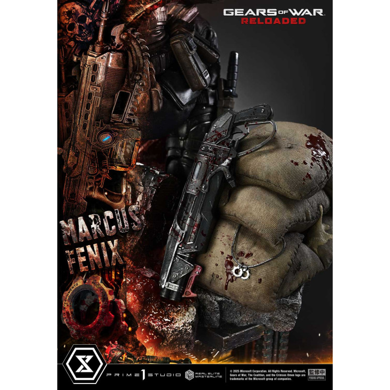Prime 1 Studio - Gears of War Reloaded - Marcus Fenix - Real Elite Masterline Series 1/3