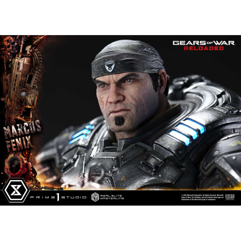 Prime 1 Studio - Gears of War Reloaded - Marcus Fenix Ultimate Bonus Version - Real Elite Masterline Series 1/3