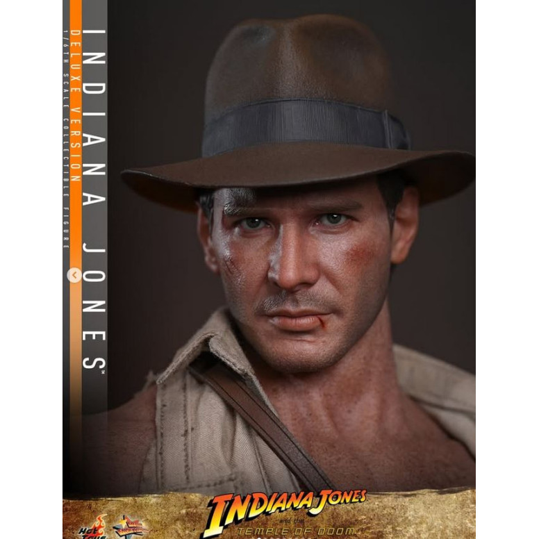 Hot Toys - Indiana Jones e il Tempio di Doom - Indiana Jones Versione Deluxe MMS 1/6