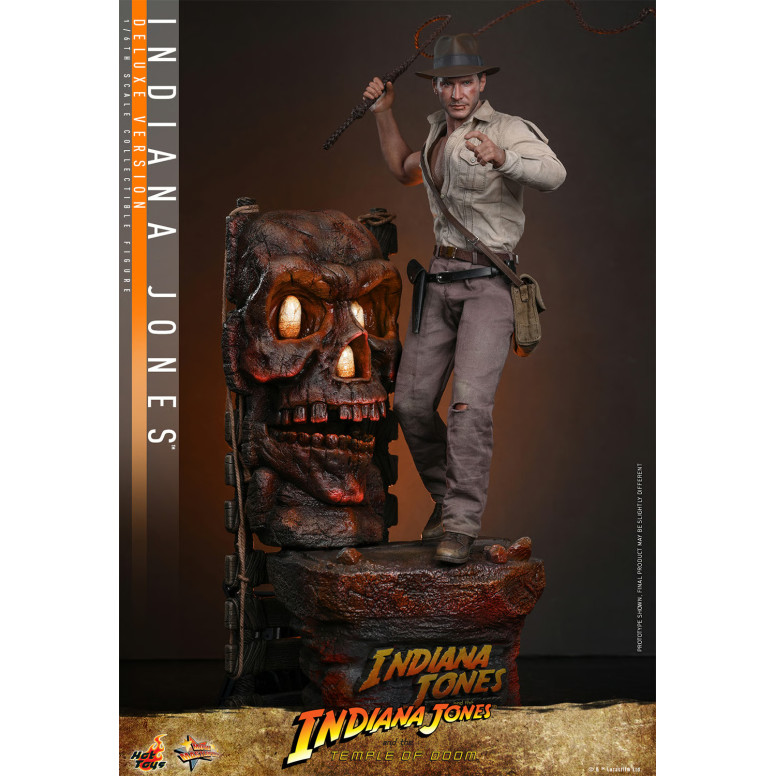 Hot Toys - Indiana Jones e il Tempio di Doom - Indiana Jones Versione Deluxe MMS 1/6