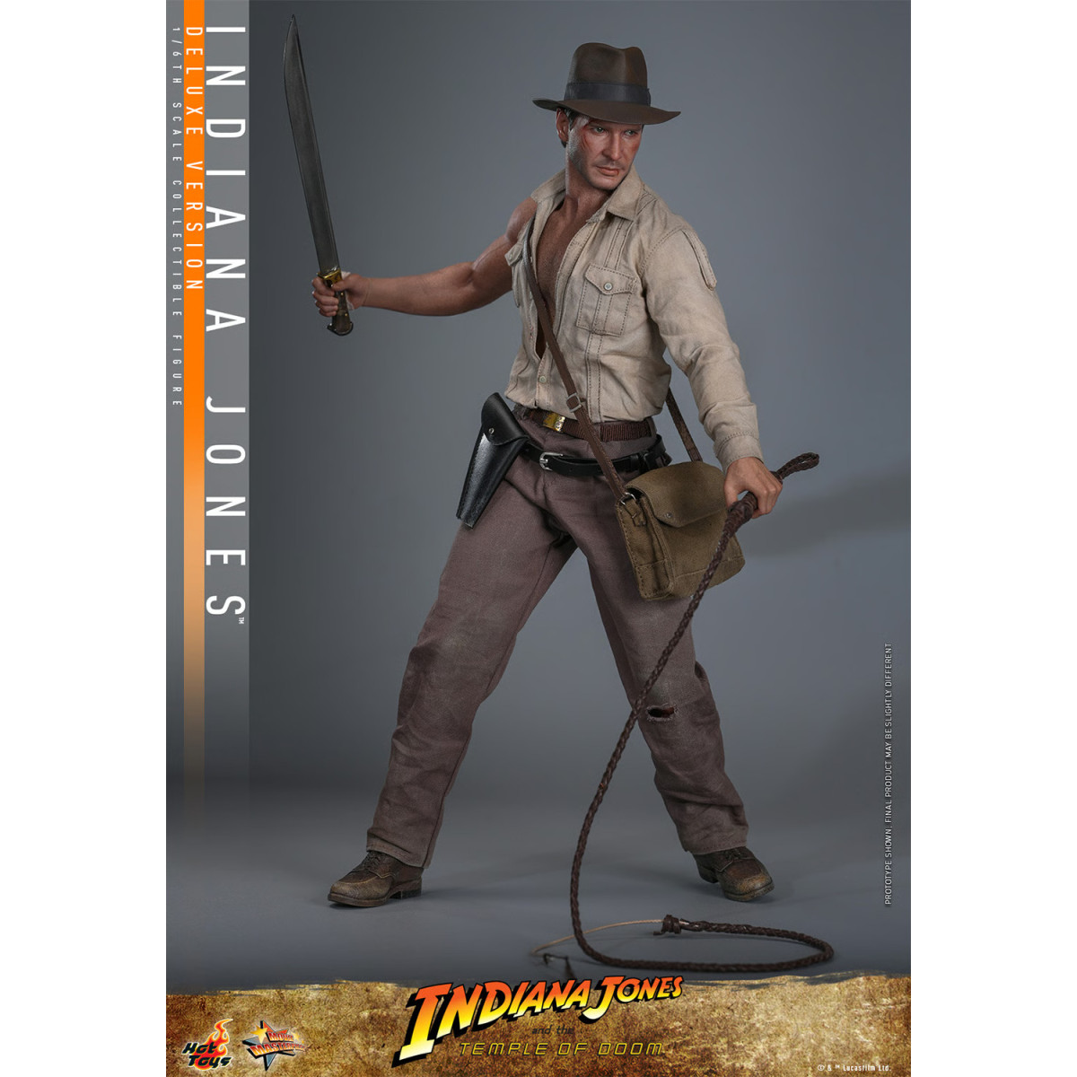 Hot Toys - Indiana Jones e il Tempio di Doom - Indiana Jones Versione Deluxe MMS 1/6