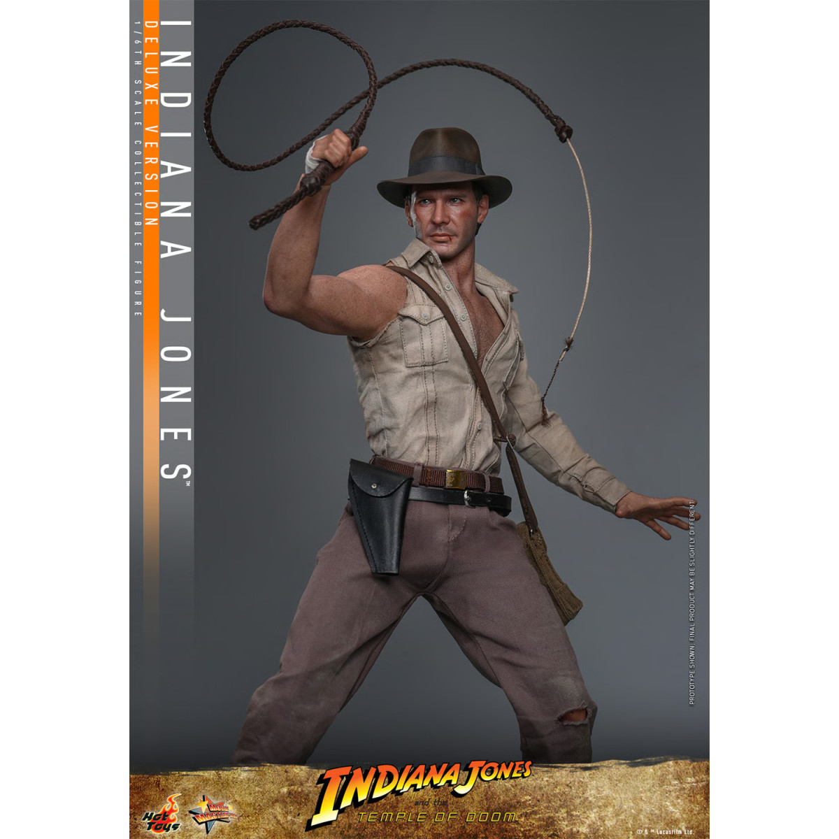 Hot Toys - Indiana Jones e il Tempio di Doom - Indiana Jones Versione Deluxe MMS 1/6