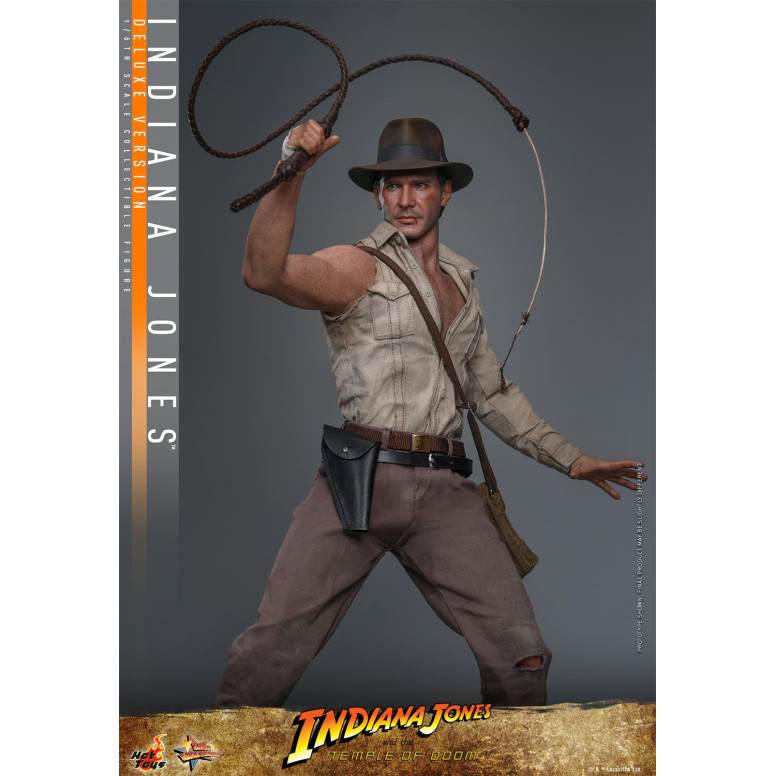 Hot Toys - Indiana Jones e il Tempio di Doom - Indiana Jones Versione Deluxe MMS 1/6