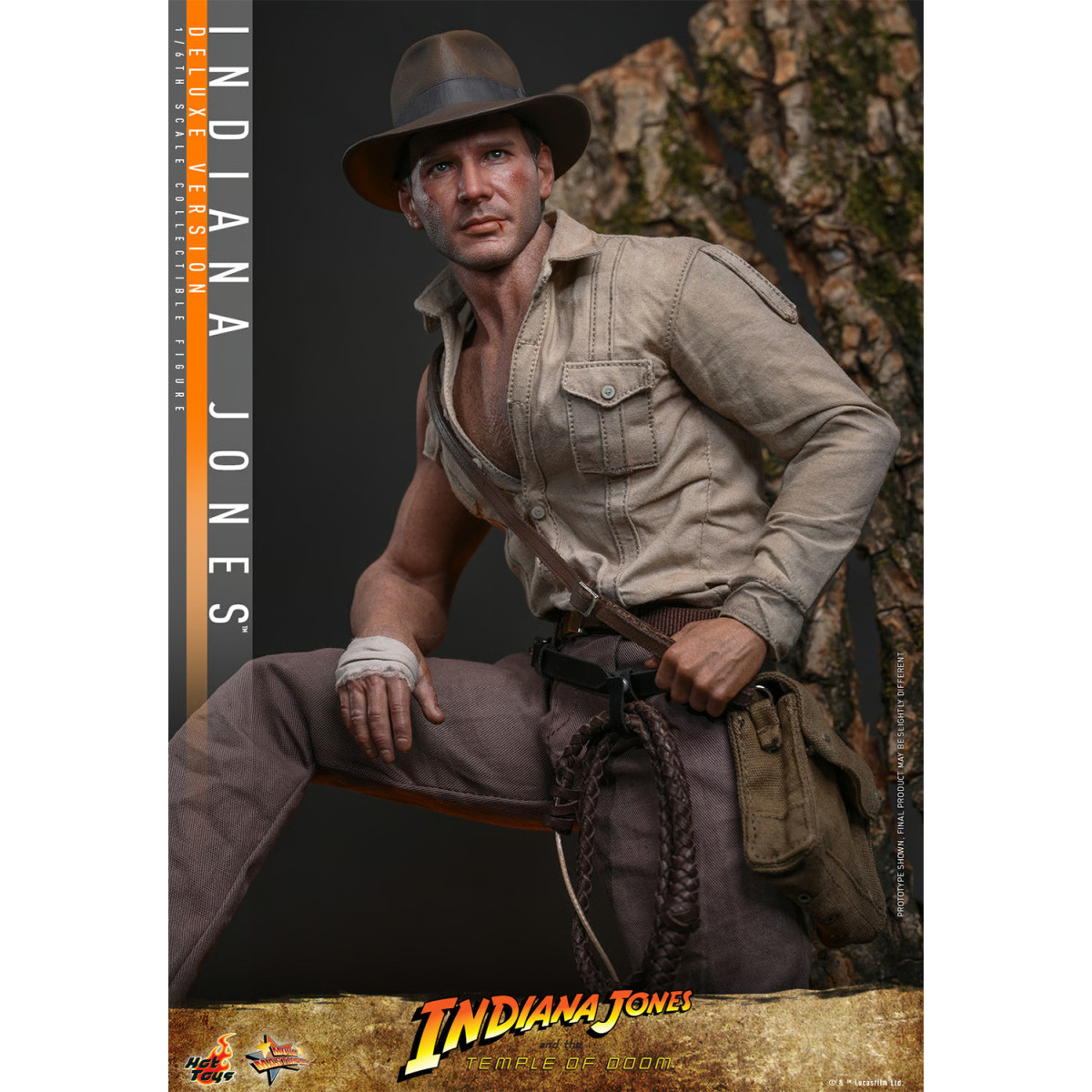 Hot Toys - Indiana Jones e il Tempio di Doom - Indiana Jones Versione Deluxe MMS 1/6